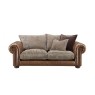 Atlantis Fabric & Leather Mix Standard Back 3.5 Seater Sofa Atlantis Fabric & Leather Mix Standard Back 3.5 Seater Sofa