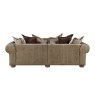 Atlantis Fabric & Leather Mix Pillow Back 3 Seater Sofa Atlantis Fabric & Leather Mix Pillow Back 3 Seater Sofa