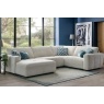 Opulent Fabric Large Modular 5 Seater Corner Sofa with Chaise End Opulent Fabric Large Modular 5 Seater Corner Sofa with Chaise End
