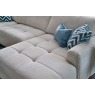 Opulent Fabric Large Modular 5 Seater Corner Sofa with Chaise End Opulent Fabric Large Modular 5 Seater Corner Sofa with Chaise End