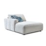 Opulent Fabric Large Modular 5 Seater Corner Sofa with Chaise End Opulent Fabric Large Modular 5 Seater Corner Sofa with Chaise End