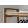 Gallery Direct Craft Natural Oak Open Wardrobe