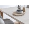 Arlo Natural Oak 140cm Dining Table with Travertine Ceramic Top Arlo Natural Oak 140cm Dining Table with Travertine Ceramic Top