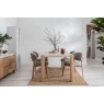 Arlo Natural Oak 190cm Dining Table with Travertine Ceramic Top Arlo Natural Oak 190cm Dining Table with Travertine Ceramic Top