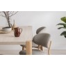 Arlo Natural Oak 190cm Dining Table with Travertine Ceramic Top Arlo Natural Oak 190cm Dining Table with Travertine Ceramic Top