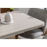 Arlo Natural Oak 160-200cm Extending Dining Table with Travertine Ceramic Top Arlo Natural Oak 160-200cm Extending Dining Table with Travertine Ceramic Top