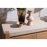 Arlo Natural Oak Wide Sideboard with Travertine Ceramic Top Arlo Natural Oak Wide Sideboard with Travertine Ceramic Top
