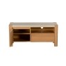 Arlo Natural Oak TV Unit with Travertine Ceramic Top Arlo Natural Oak TV Unit with Travertine Ceramic Top