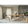 Flynn Natural Oak 200cm Star Base Dining Table