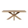 Flynn Natural Oak 240cm Star Base Dining Table Flynn Natural Oak 240cm Star Base Dining Table
