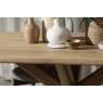 Flynn Natural Oak 240cm Star Base Dining Table Flynn Natural Oak 240cm Star Base Dining Table