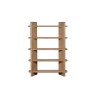 Flynn Natural Oak Open Display Bookcase Flynn Natural Oak Open Display Bookcase