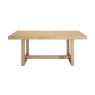 Oakley Reclaimed Wood 160-200cm Extending Dining Table in Rustic Buff Finish Oakley Reclaimed Wood 160-200cm Extending Dining Table in Rustic Buff Finish