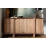 Oakley Reclaimed Wood Wide Sideboard in Rustic Buff Finish