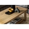 Oakley Reclaimed Wood Coffee Table in Rustic Buff Finish