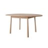 Gallery Direct Wycombe Oak Round Extending Dining Table Gallery Direct Wycombe Oak Round Extending Dining Table