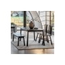 Gallery Direct Wycombe Black Oak Dining Table