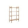 Gallery Direct Wycombe Oak Open Display Bookcase Gallery Direct Wycombe Oak Open Display Bookcase