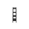 Gallery Direct Wycombe Black Oak Open Display Bookcase Gallery Direct Wycombe Black Oak Open Display Bookcase