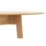 Gallery Direct Madrid Oval Dining Table in Oak Gallery Direct Madrid Oval Dining Table in Oak