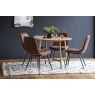 Gallery Direct Madrid Round Dining Table in Oak Gallery Direct Madrid Round Dining Table in Oak