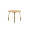 Gallery Direct Madrid Round Dining Table in Oak Gallery Direct Madrid Round Dining Table in Oak