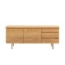 Gallery Direct Madrid Large Sideboard in Oak Gallery Direct Madrid Large Sideboard in Oak