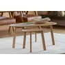 Gallery Direct Madrid Coffee Table Nest in Oak Gallery Direct Madrid Coffee Table Nest in Oak