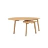 Gallery Direct Madrid Coffee Table Nest in Oak Gallery Direct Madrid Coffee Table Nest in Oak