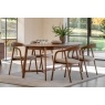 Gallery Direct Madrid Extending Dining Table in Walnut Gallery Direct Madrid Extending Dining Table in Walnut