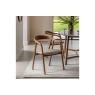 Gallery Direct Madrid Upholstered Dining Chair in Walnut (Pair) Gallery Direct Madrid Upholstered Dining Chair in Walnut (Pair)