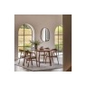 Gallery Direct Madrid Oval Dining Table in Walnut Gallery Direct Madrid Oval Dining Table in Walnut