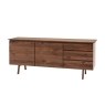 Gallery Direct Madrid Large Sideboard in Walnut Gallery Direct Madrid Large Sideboard in Walnut
