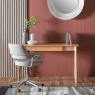 Gallery Direct Madrid 1 Drawer Desk in Oak Gallery Direct Madrid 1 Drawer Desk in Oak