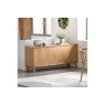 Gallery Direct Milano Oak Large Sideboard Gallery Direct Milano Oak Large Sideboard