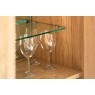 Gallery Direct Milano Oak 2 Door Cocktail Cabinet Gallery Direct Milano Oak 2 Door Cocktail Cabinet