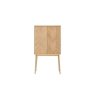 Gallery Direct Milano Oak 2 Door Cocktail Cabinet Gallery Direct Milano Oak 2 Door Cocktail Cabinet