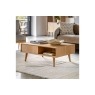 Gallery Direct Milano Oak Drawer Coffee Table Gallery Direct Milano Oak Drawer Coffee Table