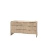 Gallery Direct Colonna Mango Wood 6 Drawer Chest of Drawers Gallery Direct Colonna Mango Wood 6 Drawer Chest of Drawers