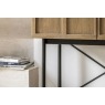 Gallery Direct Panelled Smoked Oak Cocktail Cabinet Gallery Direct Panelled Smoked Oak Cocktail Cabinet
