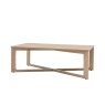 Gallery Direct Panelled Smoked Oak Coffee Table Gallery Direct Panelled Smoked Oak Coffee Table