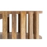 Gallery Direct Voss Mango Wood Slatted Media TV Unit Gallery Direct Voss Mango Wood Slatted Media TV Unit
