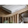 Gallery Direct Voss Mango Wood Slatted Sideboard Console Table Gallery Direct Voss Mango Wood Slatted Sideboard Console Table