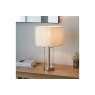 Gallery Direct Lessina Table Lamp Nickel Gallery Direct Lessina Table Lamp Nickel