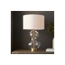 Gallery Direct Kelda Shaped Table Lamp Bright Nickel Gallery Direct Kelda Shaped Table Lamp Bright Nickel