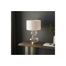 Gallery Direct Kelda Shaped Table Lamp Bright Nickel Gallery Direct Kelda Shaped Table Lamp Bright Nickel