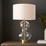 Gallery Direct Kelda Shaped Table Lamp Bright Nickel Gallery Direct Kelda Shaped Table Lamp Bright Nickel