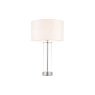 Gallery Direct Lessina Table Lamp Bright Nickel Gallery Direct Lessina Table Lamp Bright Nickel