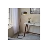 Gallery Direct Brair 1 Floor Light Matt Black & Antique Brass Gallery Direct Brair 1 Floor Light Matt Black & Antique Brass