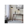 Gallery Direct Brair 1 Floor Light Matt Black & Antique Brass Gallery Direct Brair 1 Floor Light Matt Black & Antique Brass
